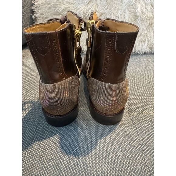 The Office of Angela Scott Mr Harrison bootie size 37.5/7.5 new with storage bag - Picture 7 of 12